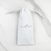 Custom Logo Large Jewelry Velvet Satin With Handle and Tassel Gift Pouches Party Decoration Eyelashes Makeup Drawstring Bag
