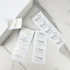 Waterproof Adhesive Logo Sticker Label Custom Logo Printed Synthetic Paper Roll Shipping Craft Cup Labels Thermal Labels