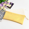 Custom Logo New Designer Luxury Waterproof Pu Leather Glasses Pouch Drawstring Cosmetic Brush Storage Leather Bag