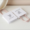 High Quality Ribbon Handles Paper Bag Jewellery Luxury Wedding Gift Shopping Bag Custom Logo Printed Paper Jewelry Bags