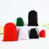 Drawstring velvet bags