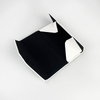 Custom Logo Reusable PU Leather Folding Eyeglasses Case Triangle Glasses Spectacle Packaging Box Eyeglasses Cases & Bags