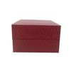 OEM Custom Environmental protection Recycled Paper Watch Box Gift Set Pu Leather Double Open Watch Luxury Box Single Watch Box