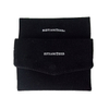 Custom Jewelry Pouch Jewelry Bags Gift Package Flip Cover with Logo Velvet Protection Hot Stamping Recyclable Jelly Accept AZO