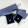 Wholesale Custom Logo Leather Jewelry Packaging Box Wedding Ring Box Luxury Bracelet Necklace Earrings Ring Jewelry Storage Box