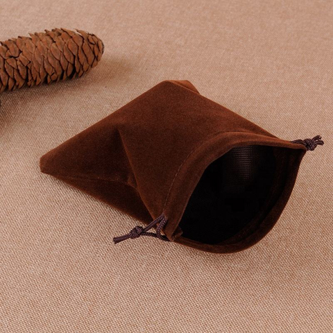 Velvet Customized Logo Wholesale 11 Colors Gift Jewelry Packaging Drawstring Velvet Bag Jewelry Pouch Custom Various Color Bag