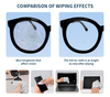 Custom Kraft Paper Card Glasses Cloth Microfiber Sunglasses Cleaning Cloth Lens Screen Jewelry Watch Cloth No Plastic Packing