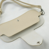 Custom Portable Travel Lanyard Sunglasses Storage case Pu Leather Custom logo Sunglass Pouch Bag