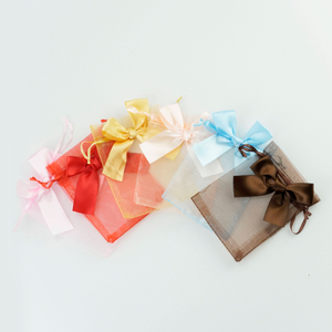 Customized Star Organza Gift Packing Pouches Drawstring Perfume Bottle Bags for Wedding & Candy Use for Gift Packaging
