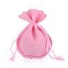 Custom Personalized White Velvet Dust Packaging Pouch Small Eco Friendly Drawstring Jewelry Bag With Logo