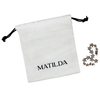 Recyclable Organic Custom Print Logo Cotton Drawstring Bag Canvas Jewelry Dust Pouch Candles Perfume Combs Cotton Pouch Bag