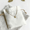 Personalized Cotton Bag Custom Logo Cotton Drawstring Bag Jewelry Pouch Gift Jewelry Dust Bags Luxury