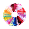 Drawstring Bag Accept Customized Logo Printing 24 Colors Candy Gift Organza Bag 24 Colors for Chosen Recyclable Drawstring