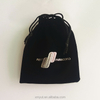 Custom Logo Printed Luxury Velvet Jewelry Bag Drawstring Pouch Soft Fabric Gift Packaging for Necklace Earrings Rings Bracelet