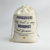 Small Organic Cotton Drawstring Pouch Customized Organic Cotton Drawstring Bag Eco Muslin Cotton Jewelry Packaging Pouch