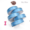 Professional Ribbon Designer Customized 1 Inch Printed logo Ribbon Roll Accept Free Sample,Yu-touch Profession Custom