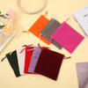 Multi-Color Luxury Soft Velvet Drawstring Pouch Bulk Custom Logo for Jewelry Storage Gift Wedding Christmas Velvet Jewelry Bag