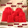 Multi-Color Luxury Soft Velvet Drawstring Pouch Bulk Custom Logo for Jewelry Storage Gift Wedding Christmas Velvet Jewelry Bag