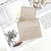 Custom Low MOQ Luxury Fold Small Suede Velvet Gift Envelop Pouch with Leather Drawstring Fashion Jewelry Bag