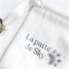 Custom White Jewelry Drawstring Velvet Pouch Bag Velvet Storage Products Using Velvet Pouch Bags With Logo