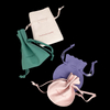 Small Size Portable Hot Stamping Velvet Pouch Custom Logo Drawstring Jewellery Packaging Bag Bracelet Gift Velvet Bag Yu-touch