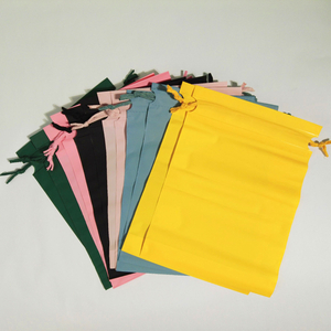 Wholesale Custom Logo PEVA Plastic Drawstring Pouch Clear Waterproof Tote Shopping Bags Dust Storage Storage Bag