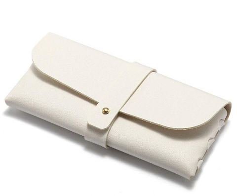 Leather Glasses Case Cheap Fashion Sunglasses case Custom logo Pu Glasses Box Packaging Leather Sunglasses Accessories