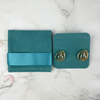 Custom Logo Jewellery Pouch Bag Microfiber Suede Velvet Earring Necklace Jewelry Bag Pouch Packaging With Insert Pad