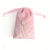 Wholesale Velvet Jewellery Packaging Drawstring Pouch Custom Velvet Gift Jewelry Pouch Packaging Bag