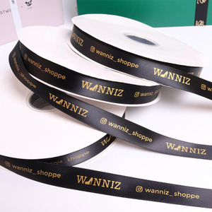 Supplier Accept Customized Colorful Gift Ribbon High Quality Wholesale China 100% Polyester Satin Ribbon Ribbon SPOOL Wedding