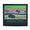 Custom Polarized Sunglasses Lens Test Cards Accept Small 1000pcs Fashion PVC&POLARIZER Customized Logo