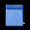 Custom 7x9cm Organza Small Drawstring Bags for Jewelry Wedding Favor 21 Kind Colors Acceptable Black Packaging Printing
