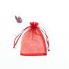 Customizable Logo Organza Jewelry Pouch Recyclable Organza Bag for Gifts and Accessories