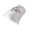 Custom Weave Private Label Drawstring Bundles Silk Packaging Satin Hair Bag Gift Screen Jewelry Pouch with logo