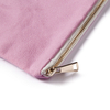 OEM Custom Cosmetic Bag Recycled Durable Travel Makeup Pouch Zipper Waterproof Lipstick Perfume Storage Cotton Canvas Logo