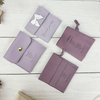 Custom Logo Microfiber Jewelry Pouch Multi-Style Suede Ring Necklace Comb Perfume Storage Microfiber Envelope for Jewelry