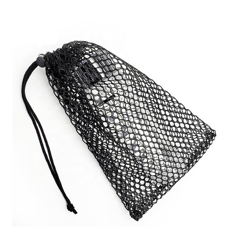 Durable Nylon Bag Football Mesh Drawstring Soccer Ball Bag