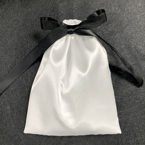 Portable Custom Logo Large Satin Drawstring Pouch Bracelets Jewelry Bag Swimwear Sex Toys Underwear Dolls Storage Satin Bag