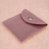 Custom Jewelry Bags with Logo Printed Microfiber Suede Jewelry Envelope Necklace Bag Jewelry Pouch with logo