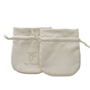 Custom Jewelry Bag Logo Drawstring Fragrance Dust Bag Chic Gift Bag Suede Vintage Luxury Earrings Jewelry Pouch with logo