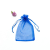 Recyclable Screen Printing Jewelry Pouch 10*12cm Organza Drawstring Gift Bags with Logo Made of Velvet Satin Jute for Industries