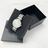 Transparent Film Jewelry Packaging Bracelet Necklace Ring Watch Gift Box Custom Logo Cardboard Folding Jewelry Box