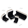 High-Grade PU Button Spot Wholesale Jewelry Boxes for Rings Gemstones Necklaces Bracelets Packaging