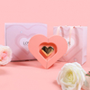 Double Open Love Jewelry Box for Ring & Necklace Storage Valentine's Day Gift Cases Paper Lipstick Gift Box