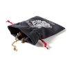 Hot Sale Custom Logo Black Velvet Dice Jewelry Bag Colorful Big Small 8x10cm Hat Dust Jewelry Pouch With Draw String