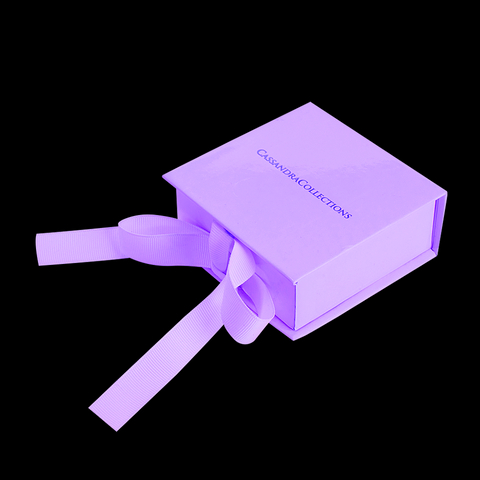 Handmade Jewelry Box Jewelry Accessories Box Hard Paper Carton Box Gift Packaging Customized Size Customized Color Cardboard