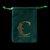 Custom Colorful Pouches Velvet Jewelry, Custom Size Small Packaging Drawstring Customized Jewelry Pouch with logo