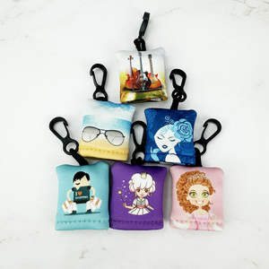 High Quality Microfiber Folding Glasses Cleaning Cloth Custom Logo Printed Eyeglasses Care Product Glasses Cloth Bag