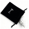 Custom Logo Velvet Jewelry Drawstring Pouch Recyclable Small Jewelry Packing Bag Earrings Necklace Other Small Jewelry Items