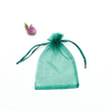 Customized Logo Transparent Organza Gift Pouch 22-Color Jewelry Packaging and Cosmetic Storage Bags with Personalized Logo